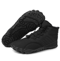 RAUREIF Schwarz — Barfuß-Winterschuh