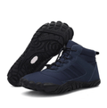 STAPFE Dunkelblau — Barfuß-Winterstiefel