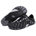 FURT Schwarz-Grau — Barfuß-Trailschuh