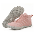 STAPFE Rosa — Barfuß-Winterstiefel