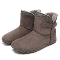 FLAUM Kaffeebraun — Gefütterter Barfußschuh