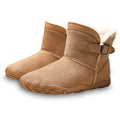 FLAUM Braun — Gefütterter Barfußschuh