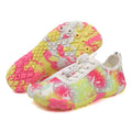 BLÜTE Rosa-Limette — Barfuß-Sneaker in Pastelltönen